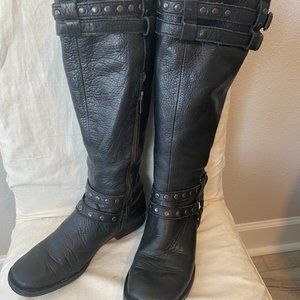 Born Black Super Soft Leather Boots